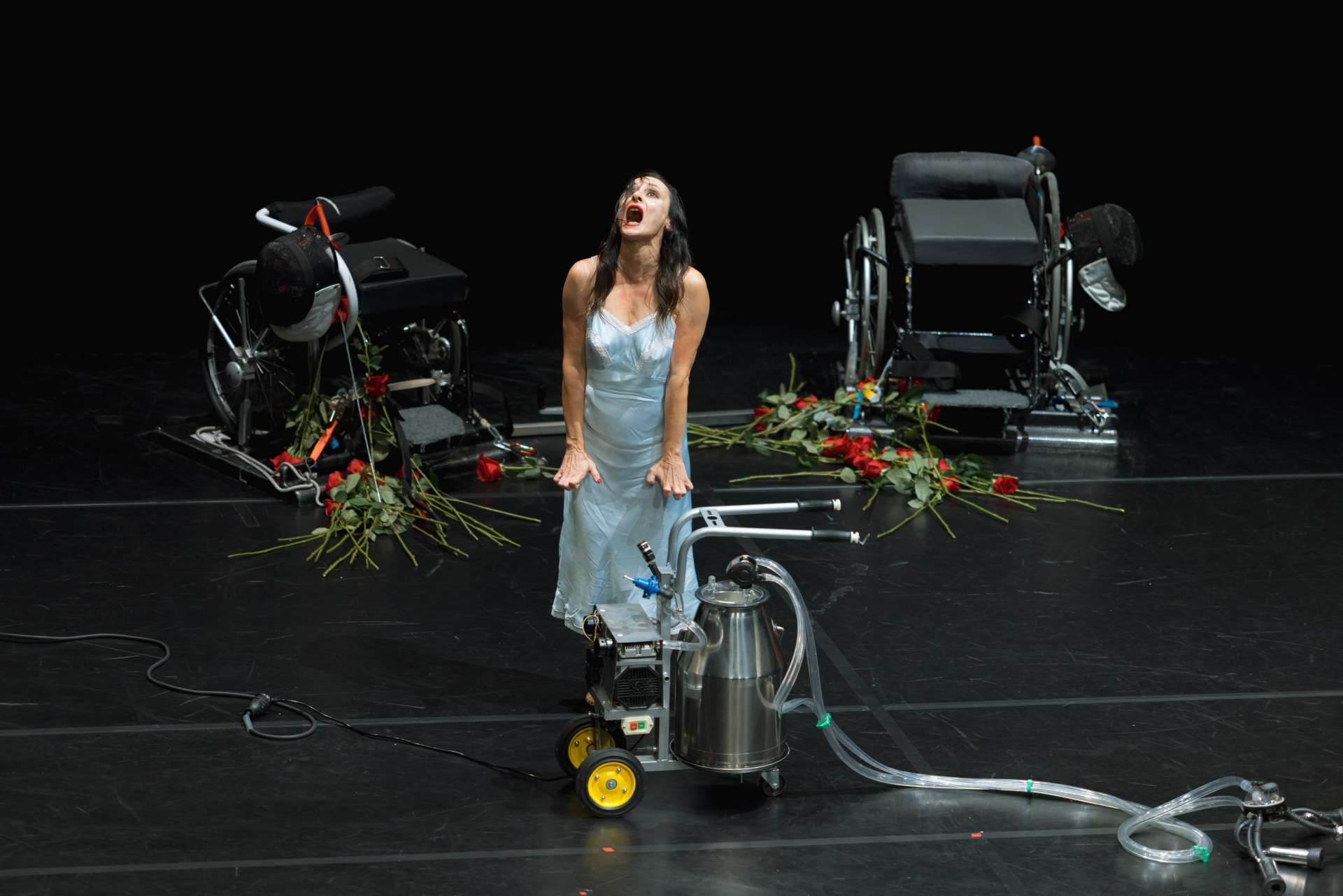 Angélica Liddell seule en scène
