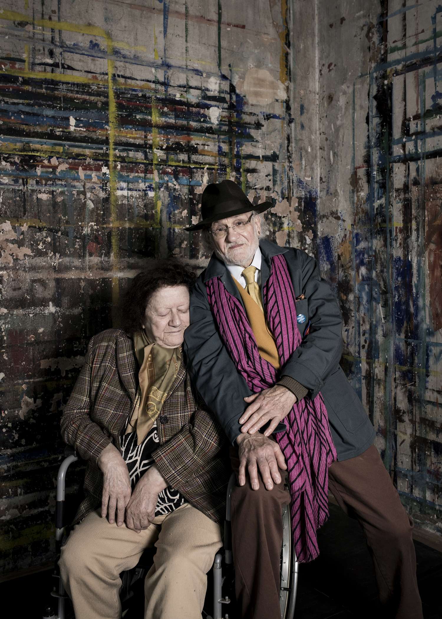 Un couple de personnes âges